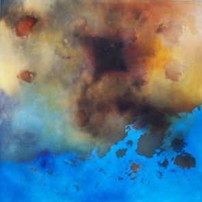 a105, oil on canvas, 36" x 108" (91,5 x 274,5 cm), 2004