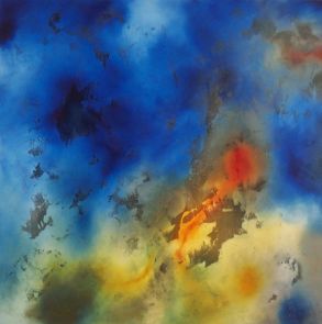 a30, oil on linen, 35" x 70" (90 x 180 cm), 2002