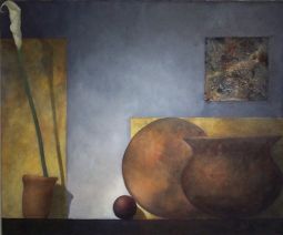 s28,  oil on linen, 30" x 35" (75 x 90 cm), 2002