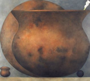 s54, oil on linen, 40" x 44" (102 x 112 cm), 2004